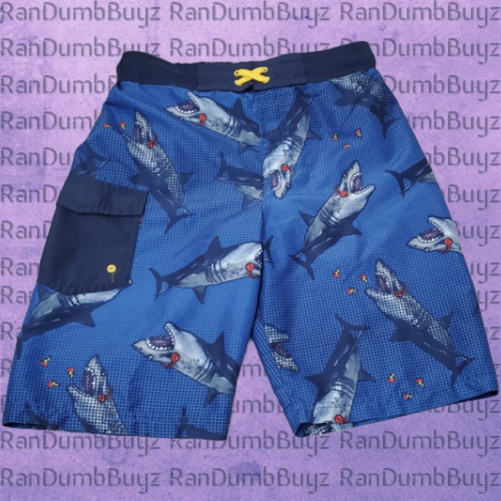 Cat & Jack Boys Swim Trunks 12/14 (Large) -Traje de Baño de Niños 12/14 (Grande)